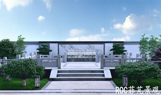 匡山庭院實景?濟(jì)南